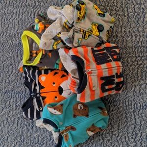 Bundle of Fleece Carter's Simple Joy Pajamas